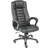 tectake Luxus Chefsessel Bürostuhl mit sehr...