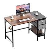 HOMIDEC Schreibtisch, Computertisch PC Tisch mit...